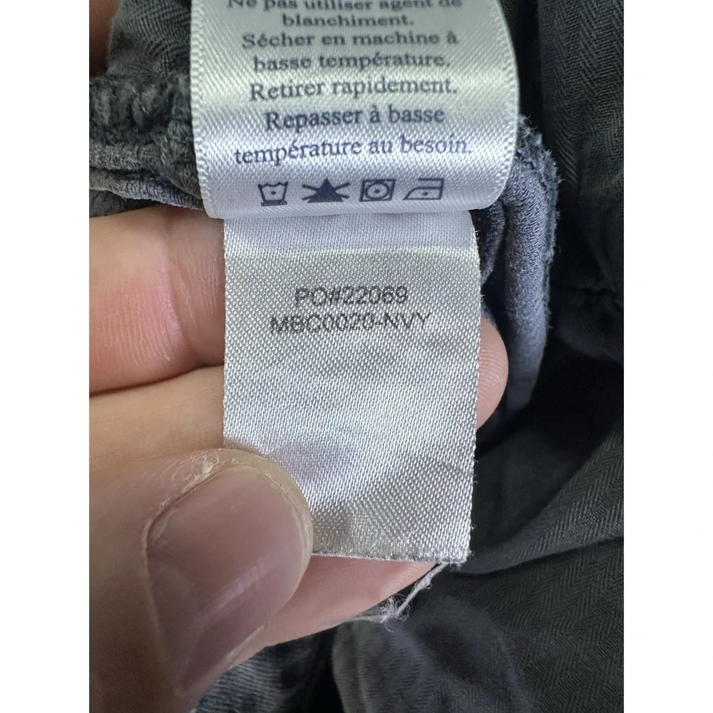Faherty Pants Mens 31x26 Grey Stretch Terry 5 Pocket Vintage Wash Minimalist - Picture 11 of 11